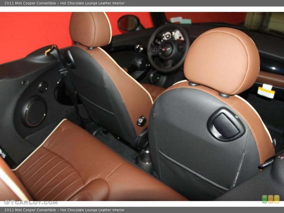 Hot Chocolate Lounge Leather Interior Photo for the 2011 Mini Cooper Convertible #39992196