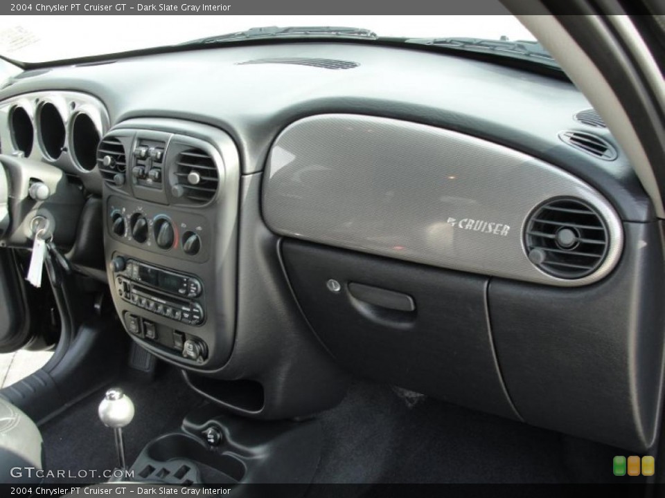 Dark Slate Gray Interior Dashboard for the 2004 Chrysler PT Cruiser GT #39992280