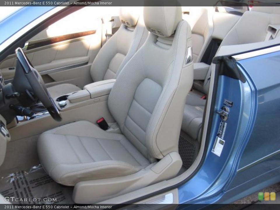 Almond/Mocha Interior Photo for the 2011 Mercedes-Benz E 550 Cabriolet #39992576