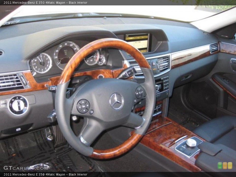 Black Interior Photo for the 2011 Mercedes-Benz E 350 4Matic Wagon #39993148