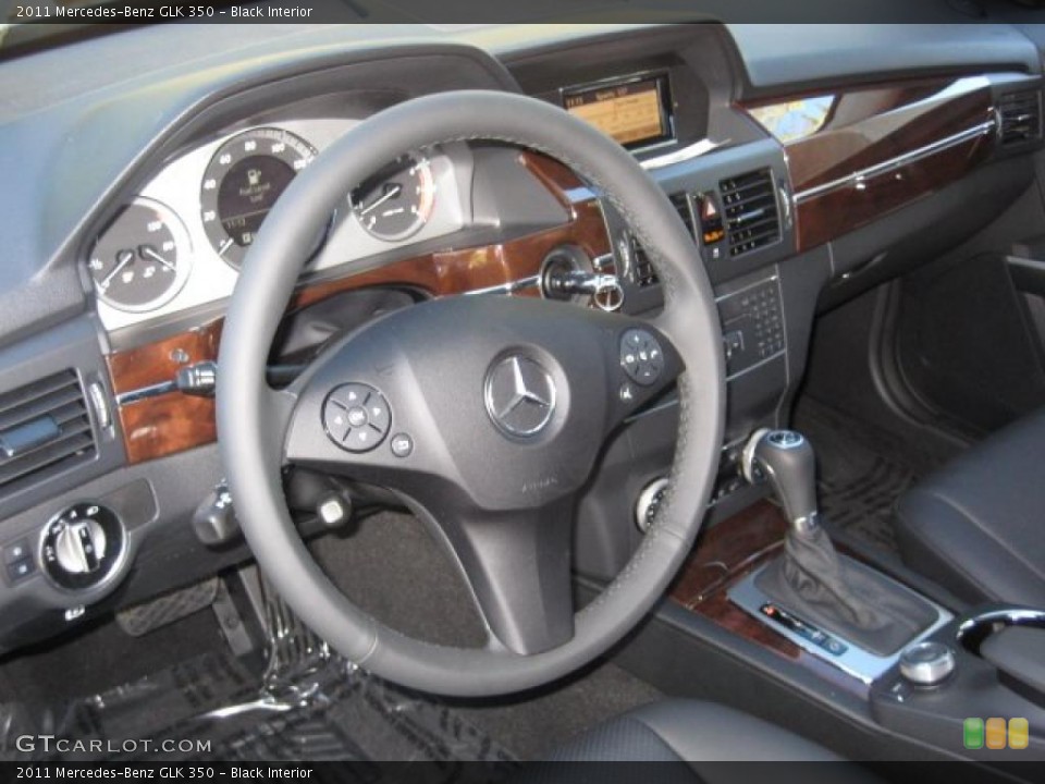 Black Interior Dashboard for the 2011 Mercedes-Benz GLK 350 #39993292