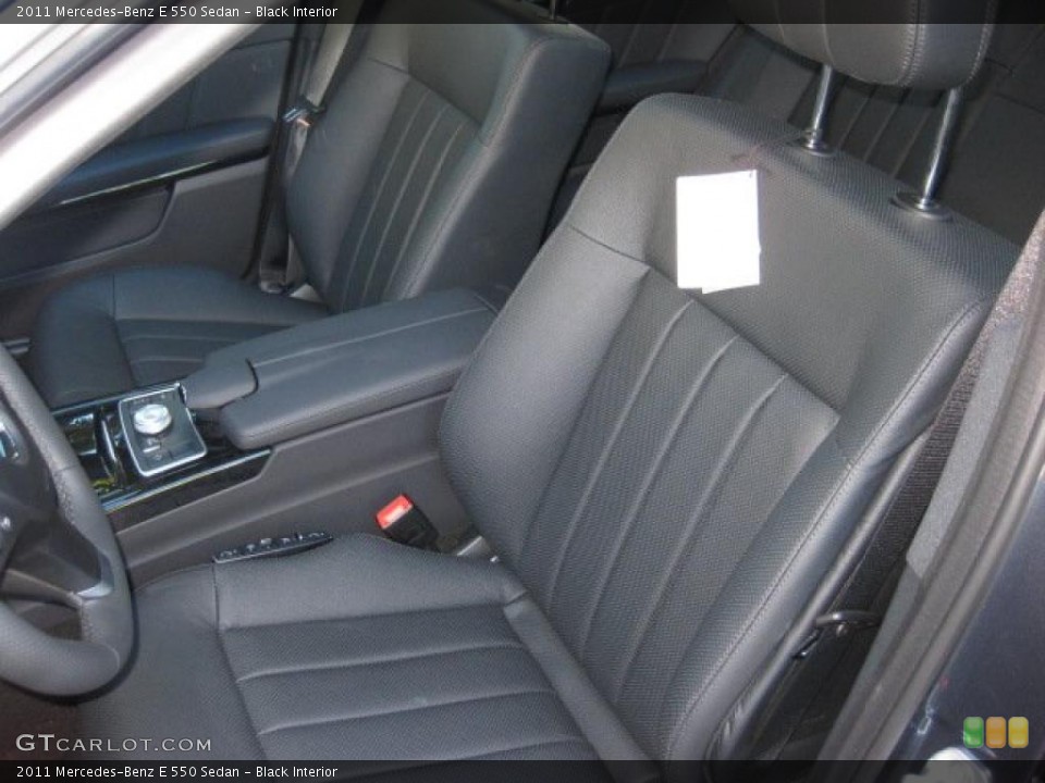 Black Interior Photo for the 2011 Mercedes-Benz E 550 Sedan #39993448