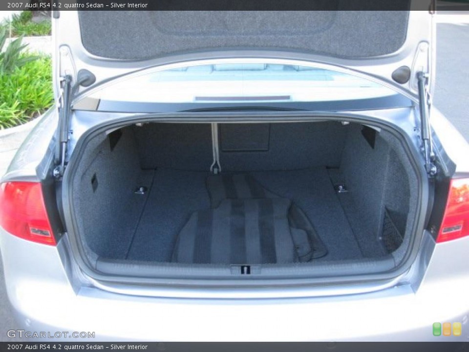 Silver Interior Trunk for the 2007 Audi RS4 4.2 quattro Sedan #39993788