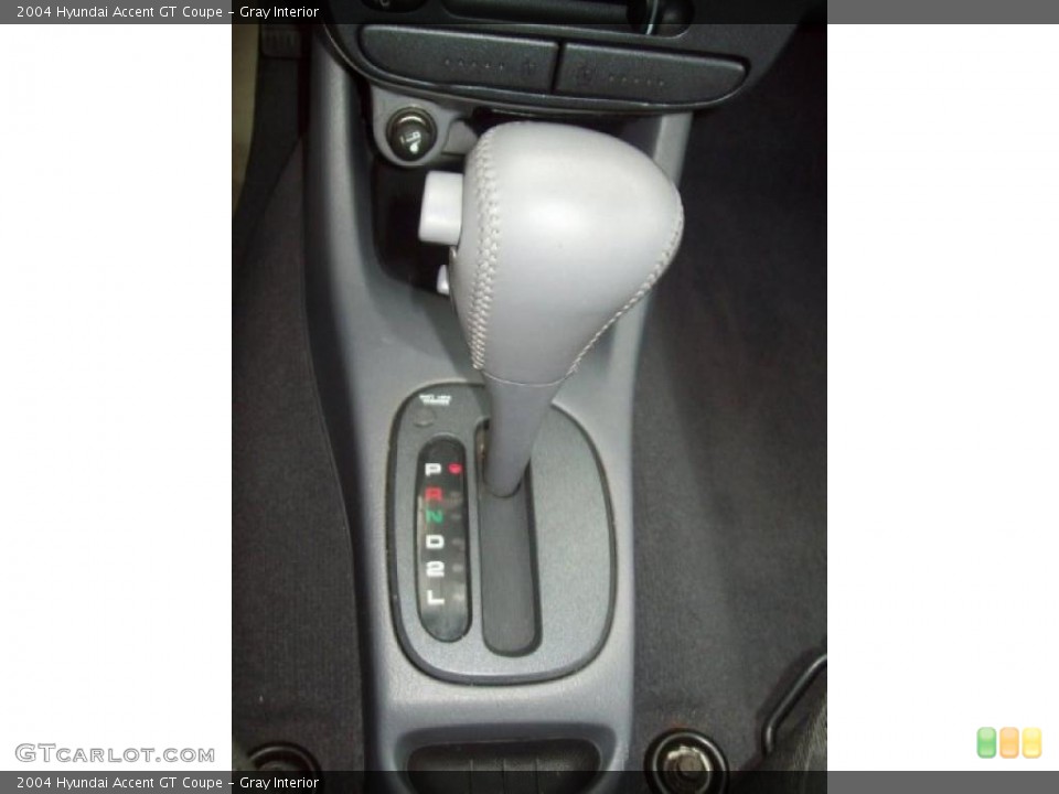 Gray Interior Transmission for the 2004 Hyundai Accent GT Coupe #39994980