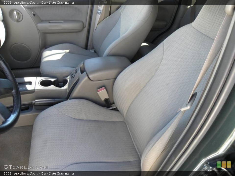 Dark Slate Gray Interior Photo for the 2002 Jeep Liberty Sport #39995328