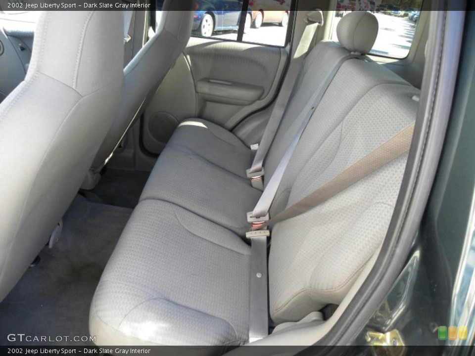 Dark Slate Gray Interior Photo for the 2002 Jeep Liberty Sport #39995360