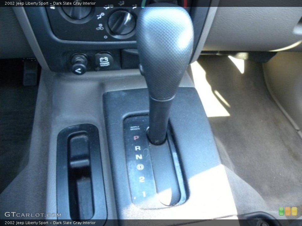 Dark Slate Gray Interior Transmission for the 2002 Jeep Liberty Sport #39995596
