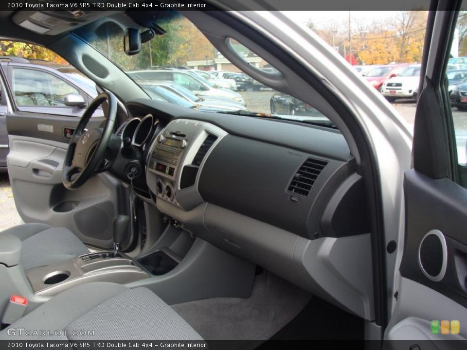 Graphite Interior Photo for the 2010 Toyota Tacoma V6 SR5 TRD Double Cab 4x4 #39996888