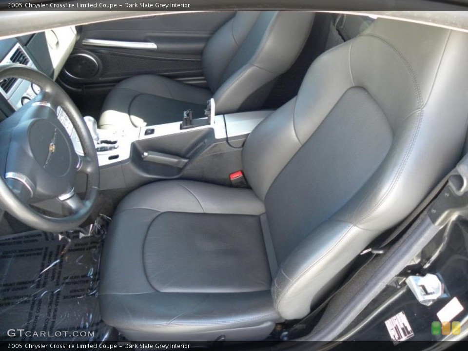 Dark Slate Grey Interior Photo for the 2005 Chrysler Crossfire Limited Coupe #39996944