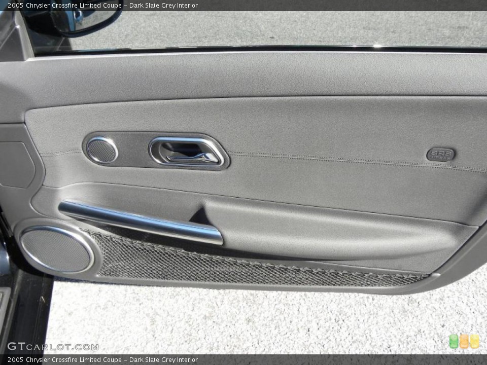 Dark Slate Grey Interior Door Panel for the 2005 Chrysler Crossfire Limited Coupe #39996992