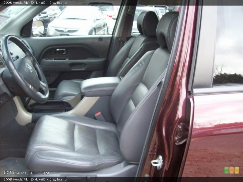 Gray Interior Prime Interior for the 2008 Honda Pilot EX-L 4WD #39997720