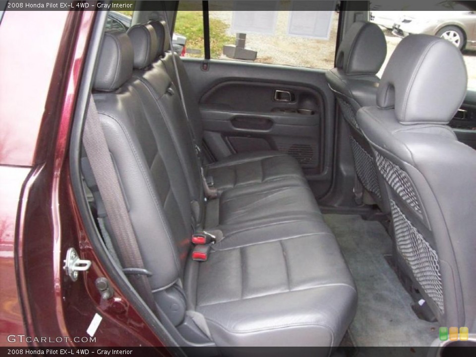 Gray Interior Photo for the 2008 Honda Pilot EX-L 4WD #39997852