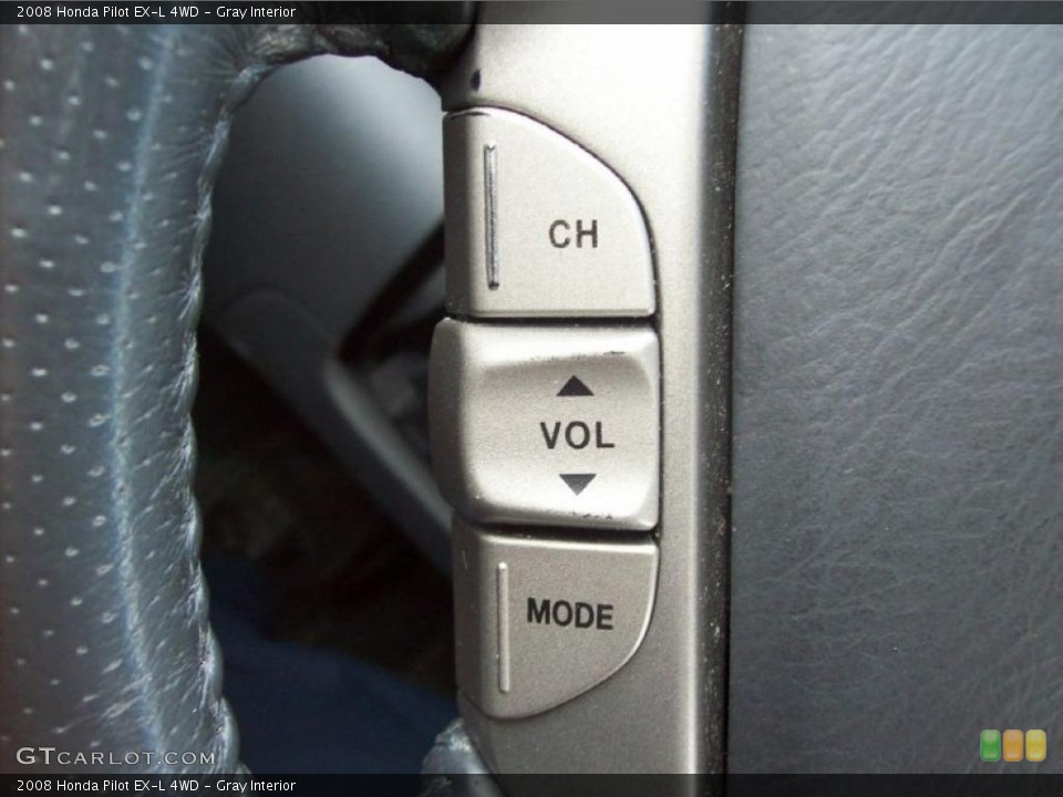 Gray Interior Controls for the 2008 Honda Pilot EX-L 4WD #39997916