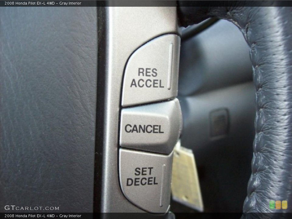 Gray Interior Controls for the 2008 Honda Pilot EX-L 4WD #39997932