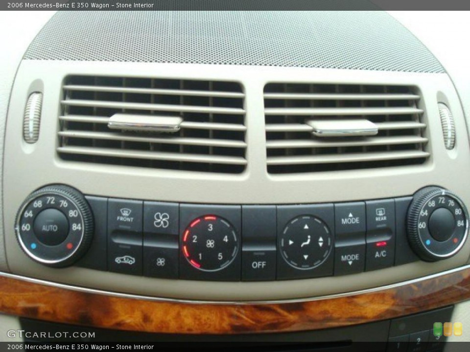 Stone Interior Controls for the 2006 Mercedes-Benz E 350 Wagon #39999096