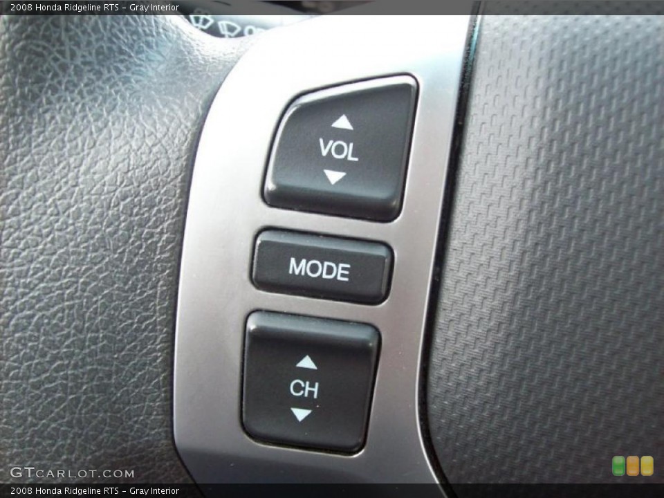 Gray Interior Controls for the 2008 Honda Ridgeline RTS #39999120