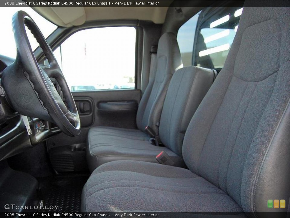 Very Dark Pewter Interior Prime Interior for the 2008 Chevrolet C Series Kodiak C4500 Regular Cab Chassis #39999288