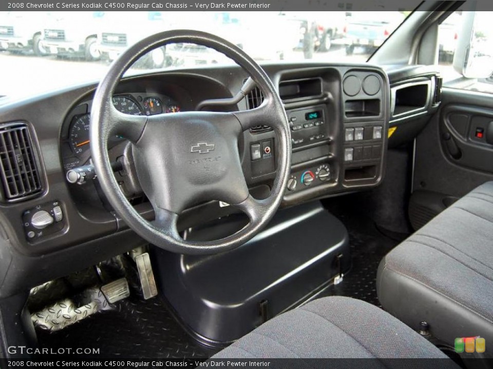 Very Dark Pewter Interior Dashboard for the 2008 Chevrolet C Series Kodiak C4500 Regular Cab Chassis #39999312