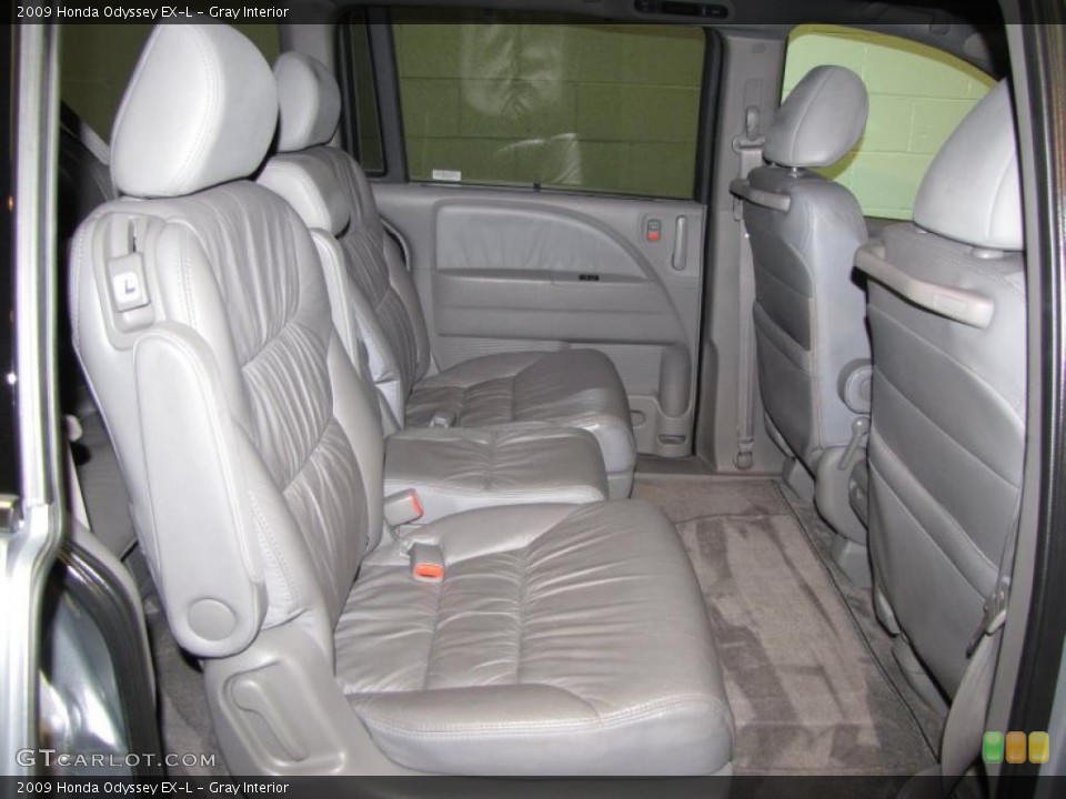 Gray Interior Photo for the 2009 Honda Odyssey EX-L #40001012
