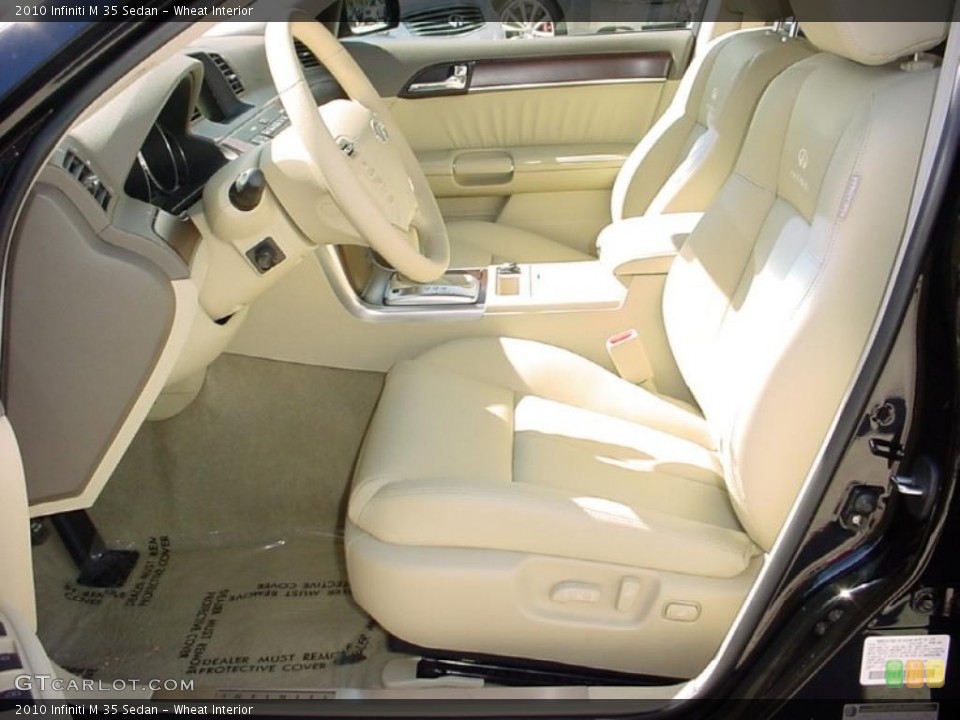 Wheat Interior Photo for the 2010 Infiniti M 35 Sedan #40009374