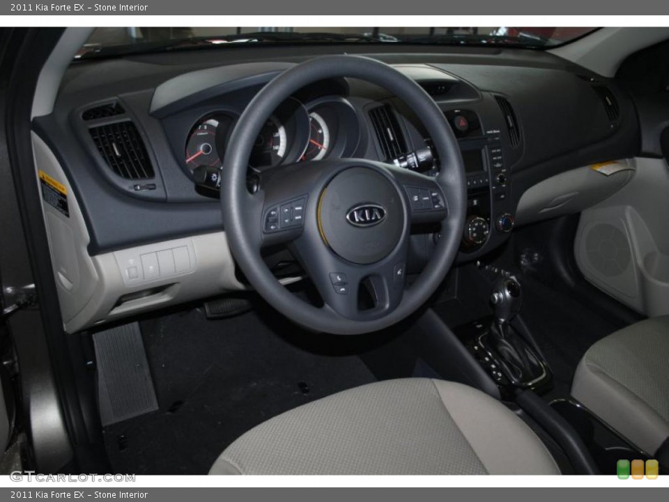 Stone Interior Dashboard for the 2011 Kia Forte EX #40009406