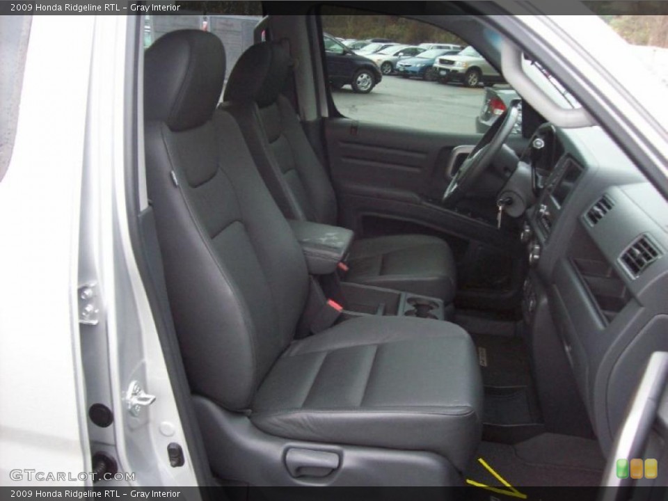 Gray Interior Photo for the 2009 Honda Ridgeline RTL #40010774