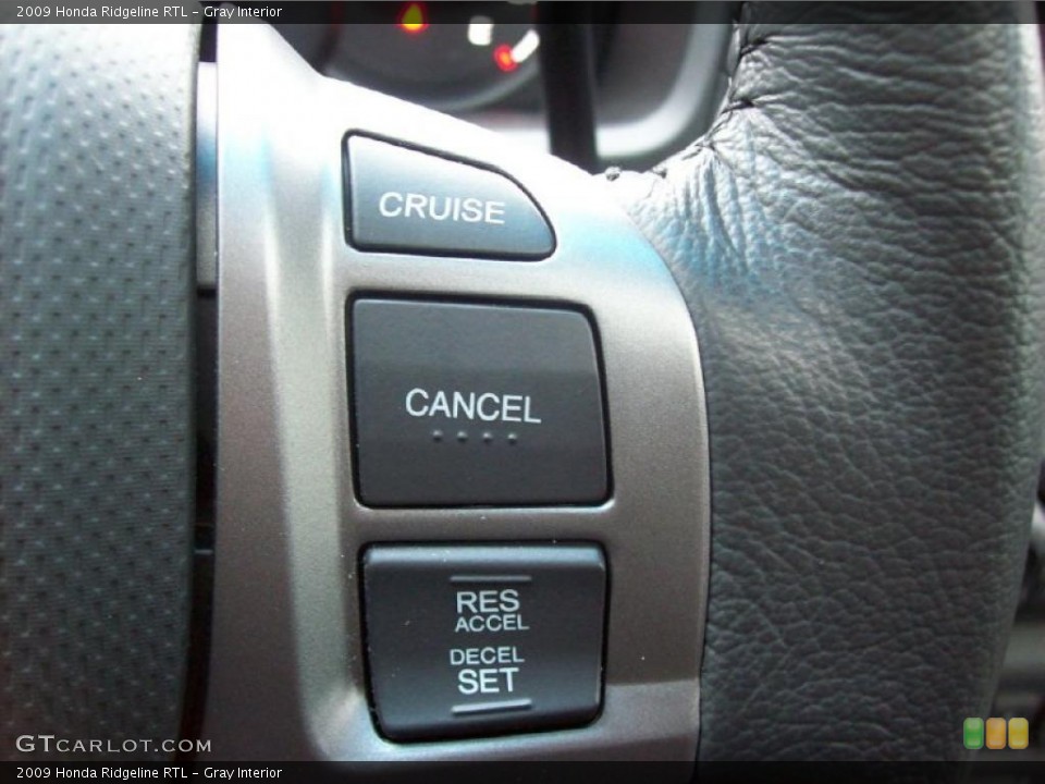 Gray Interior Controls for the 2009 Honda Ridgeline RTL #40010890