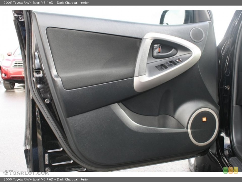 Dark Charcoal Interior Door Panel for the 2006 Toyota RAV4 Sport V6 4WD #40012942