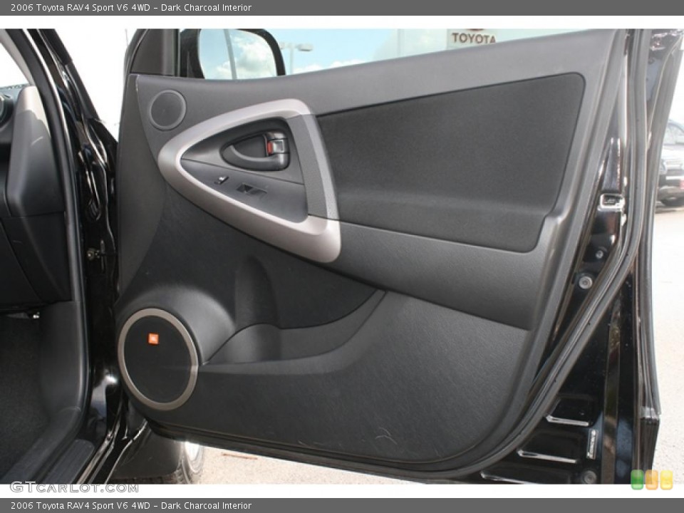 Dark Charcoal Interior Door Panel for the 2006 Toyota RAV4 Sport V6 4WD #40012958