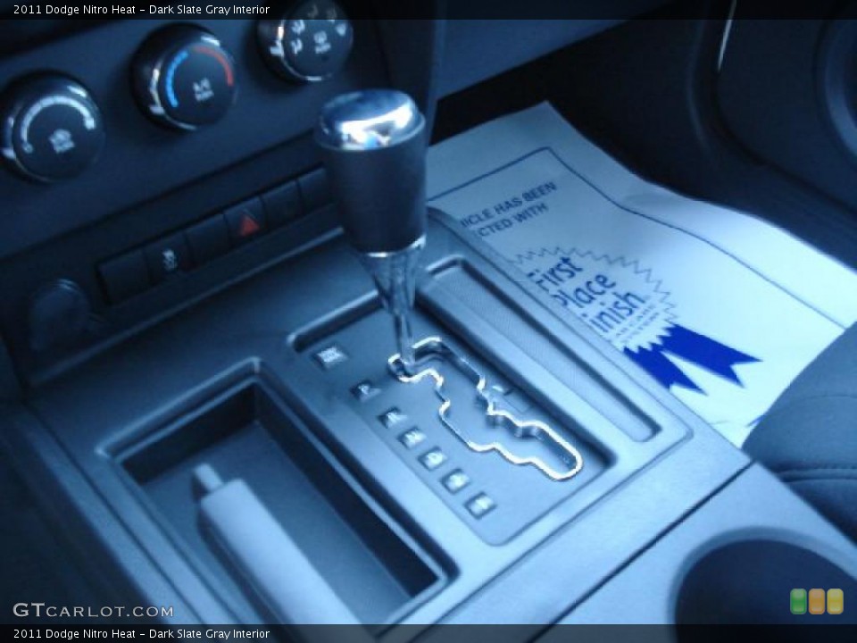 Dark Slate Gray Interior Transmission for the 2011 Dodge Nitro Heat #40013126