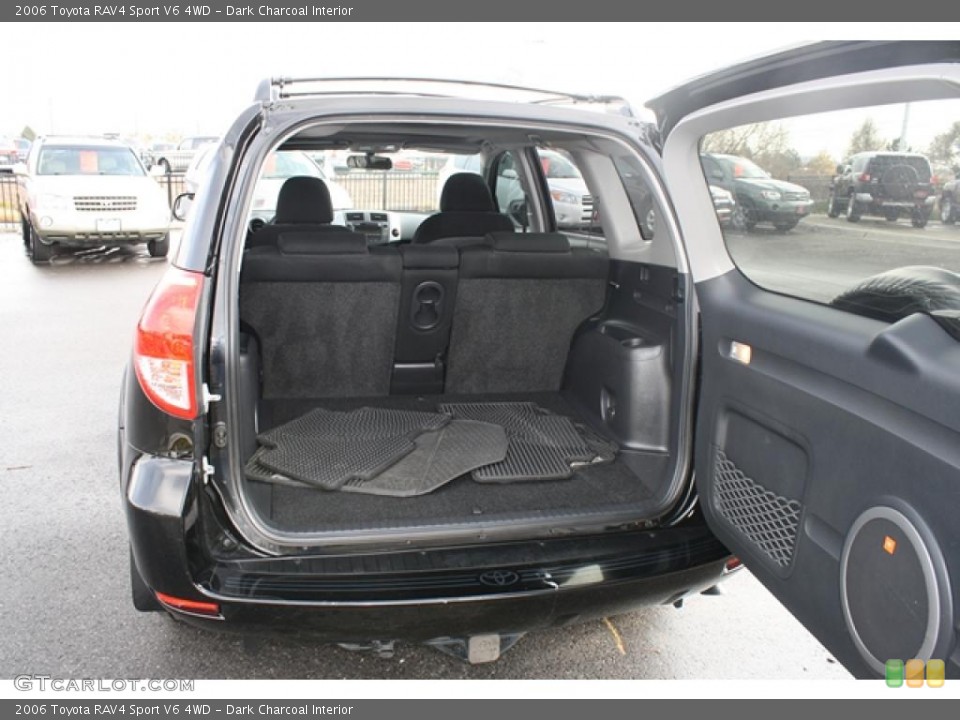 Dark Charcoal Interior Trunk for the 2006 Toyota RAV4 Sport V6 4WD #40013190