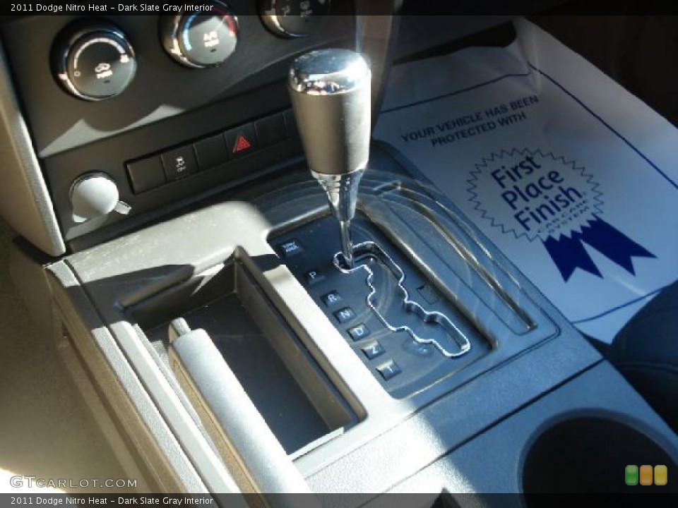 Dark Slate Gray Interior Transmission for the 2011 Dodge Nitro Heat #40013454