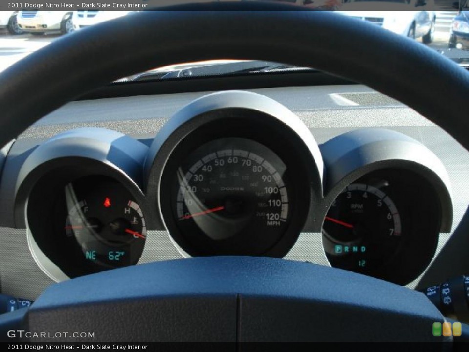 Dark Slate Gray Interior Gauges for the 2011 Dodge Nitro Heat #40013466