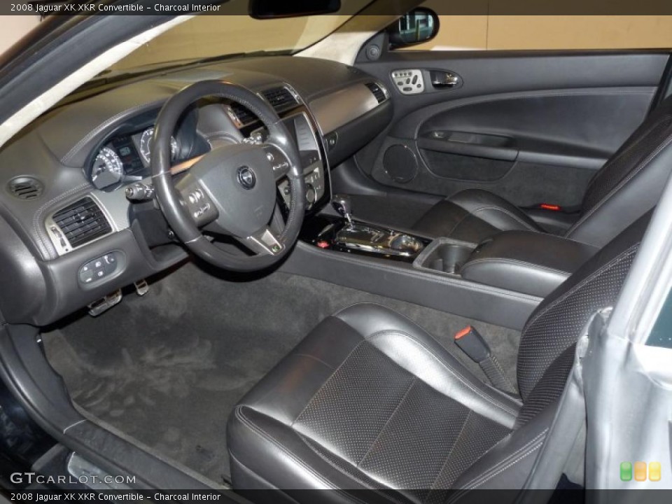 Charcoal Interior Prime Interior for the 2008 Jaguar XK XKR Convertible #40014194