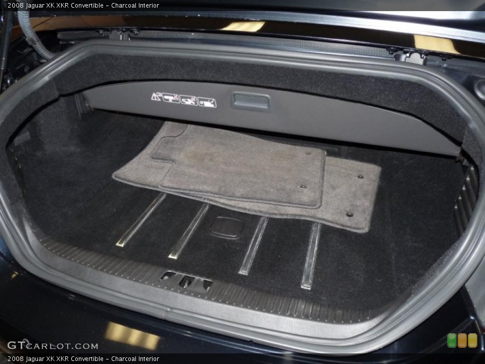 Charcoal Interior Trunk for the 2008 Jaguar XK XKR Convertible #40014270