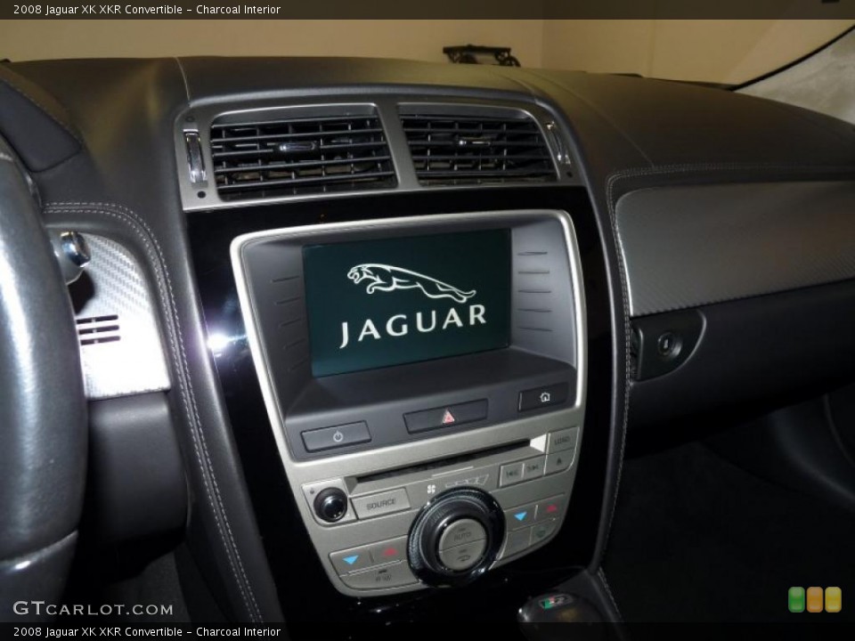 Charcoal Interior Controls for the 2008 Jaguar XK XKR Convertible #40014386
