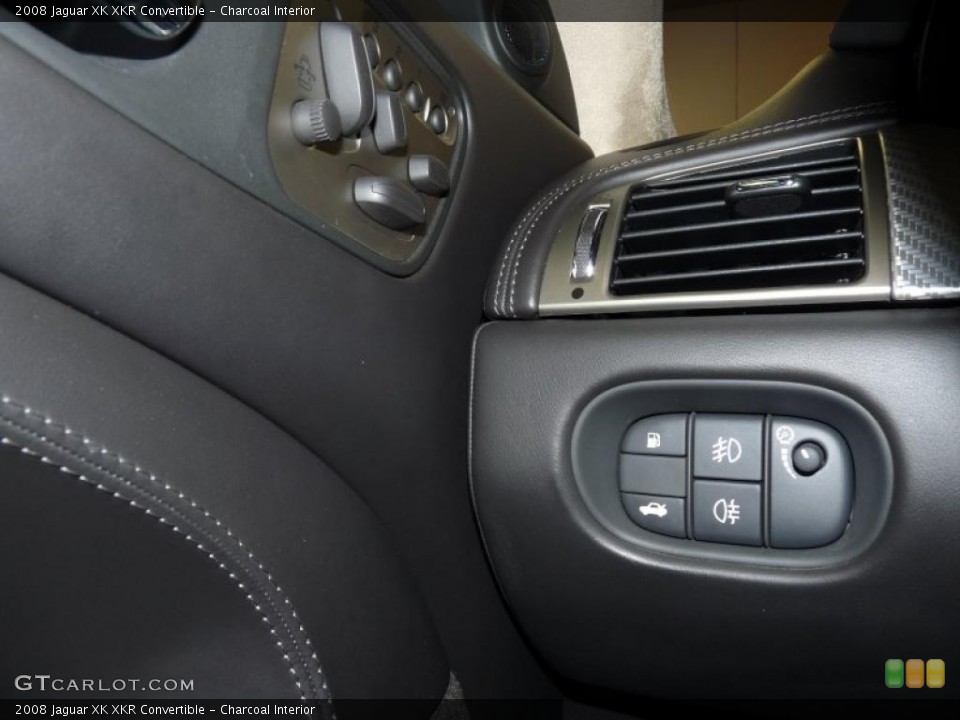 Charcoal Interior Controls for the 2008 Jaguar XK XKR Convertible #40014434