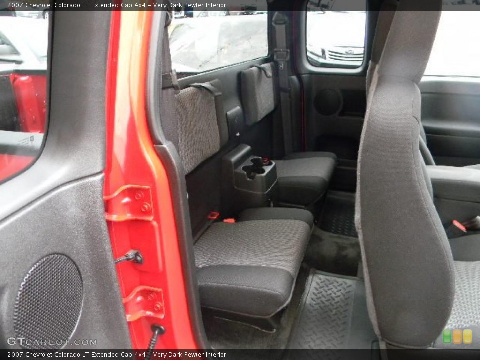 Very Dark Pewter Interior Photo for the 2007 Chevrolet Colorado LT Extended Cab 4x4 #40015666