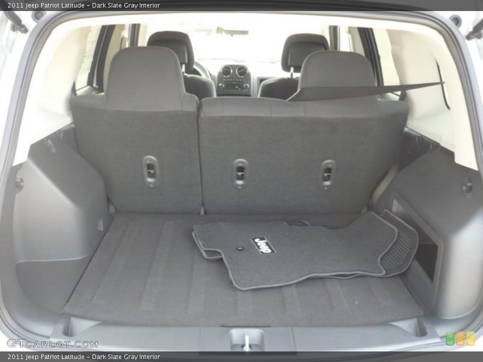 Dark Slate Gray Interior Trunk for the 2011 Jeep Patriot Latitude #40015706
