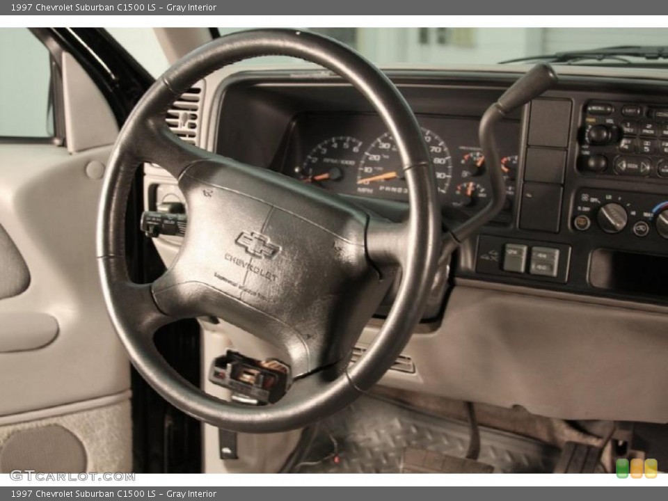 Gray Interior Steering Wheel for the 1997 Chevrolet Suburban C1500 LS #40021078