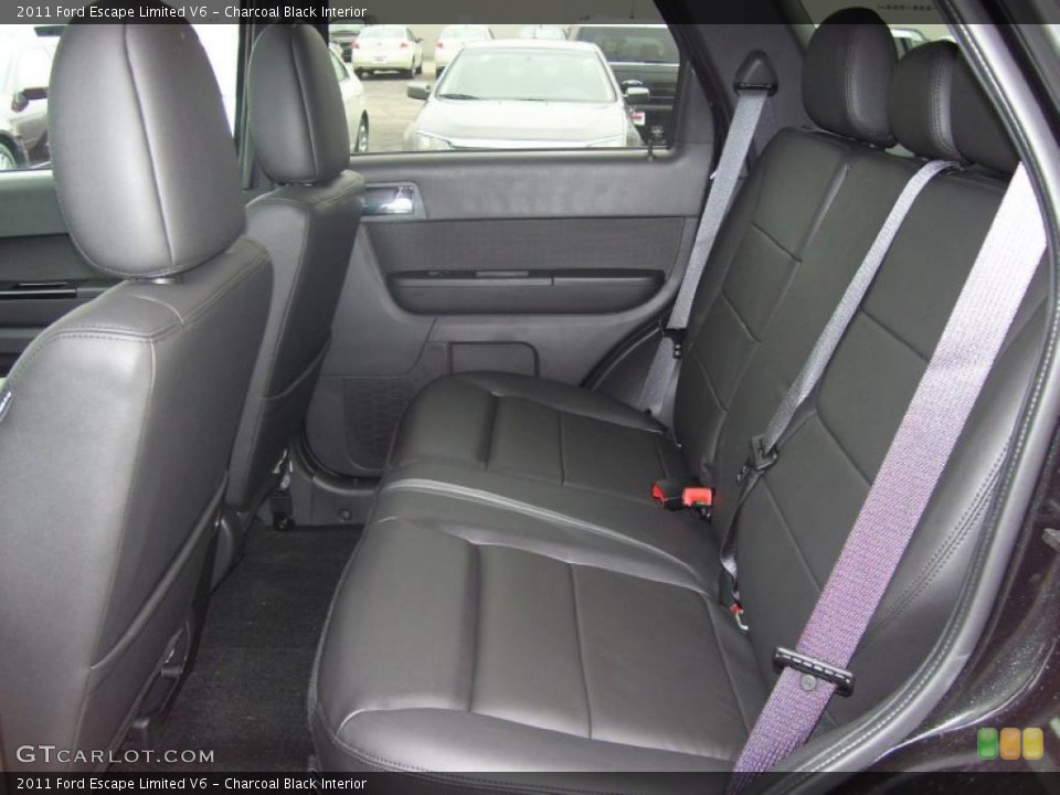 Charcoal Black Interior Photo for the 2011 Ford Escape Limited V6 #40022006