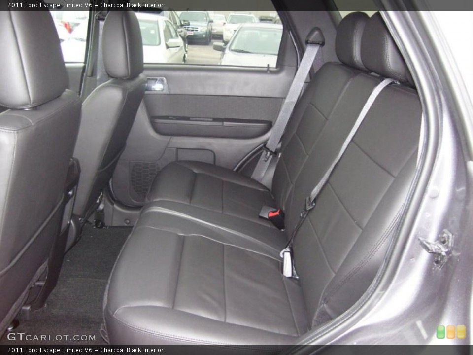 Charcoal Black Interior Photo for the 2011 Ford Escape Limited V6 #40022482