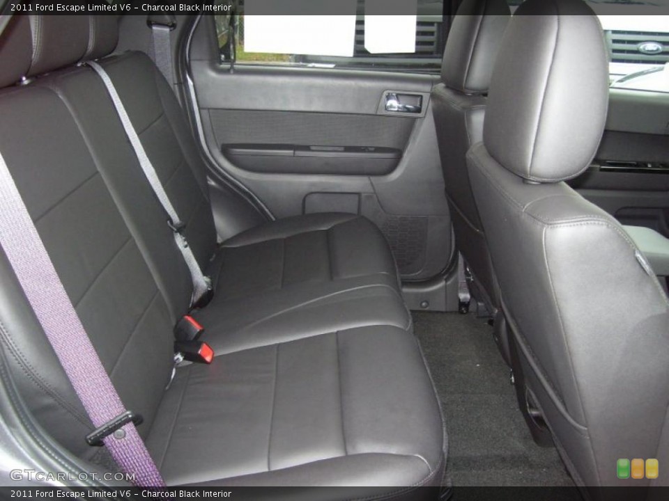 Charcoal Black Interior Photo for the 2011 Ford Escape Limited V6 #40022534