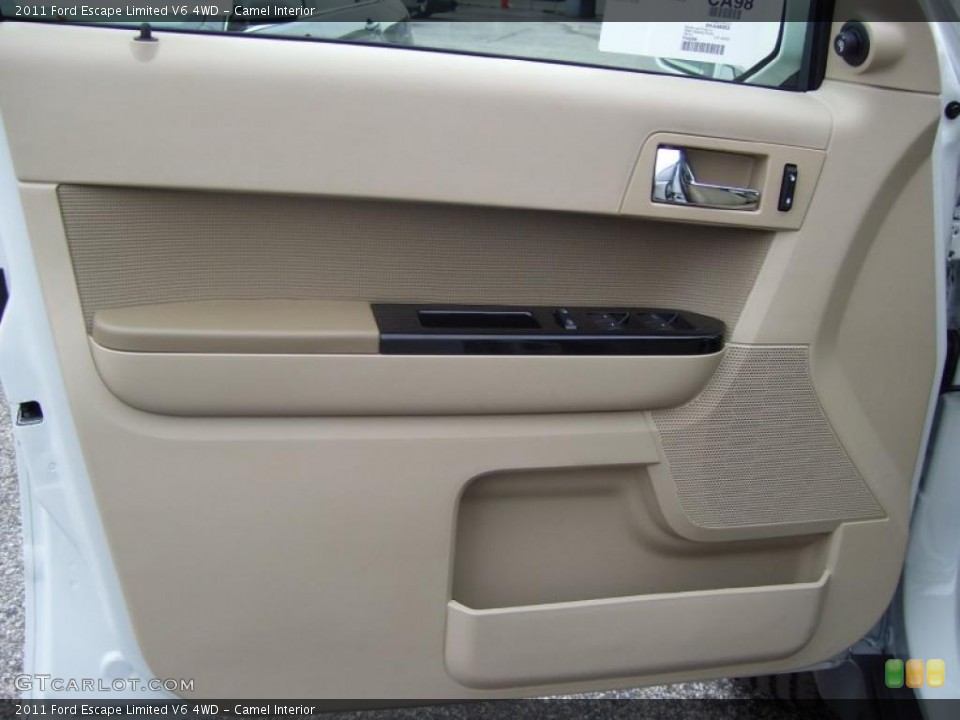 Camel Interior Door Panel for the 2011 Ford Escape Limited V6 4WD #40023286