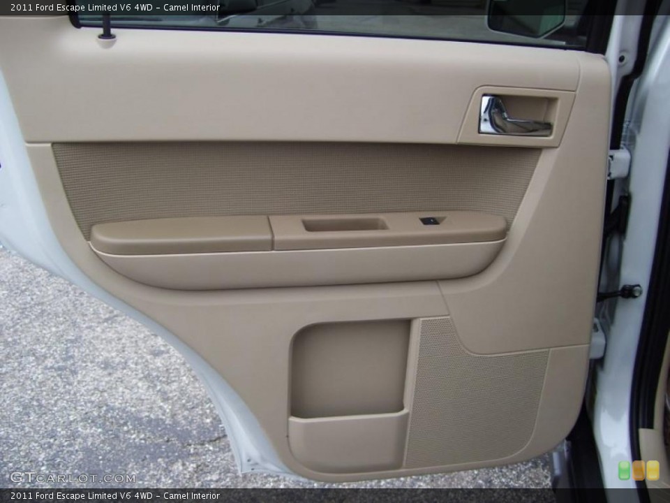 Camel Interior Door Panel for the 2011 Ford Escape Limited V6 4WD #40023302