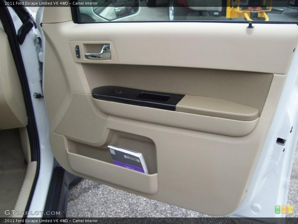 Camel Interior Door Panel for the 2011 Ford Escape Limited V6 4WD #40023334