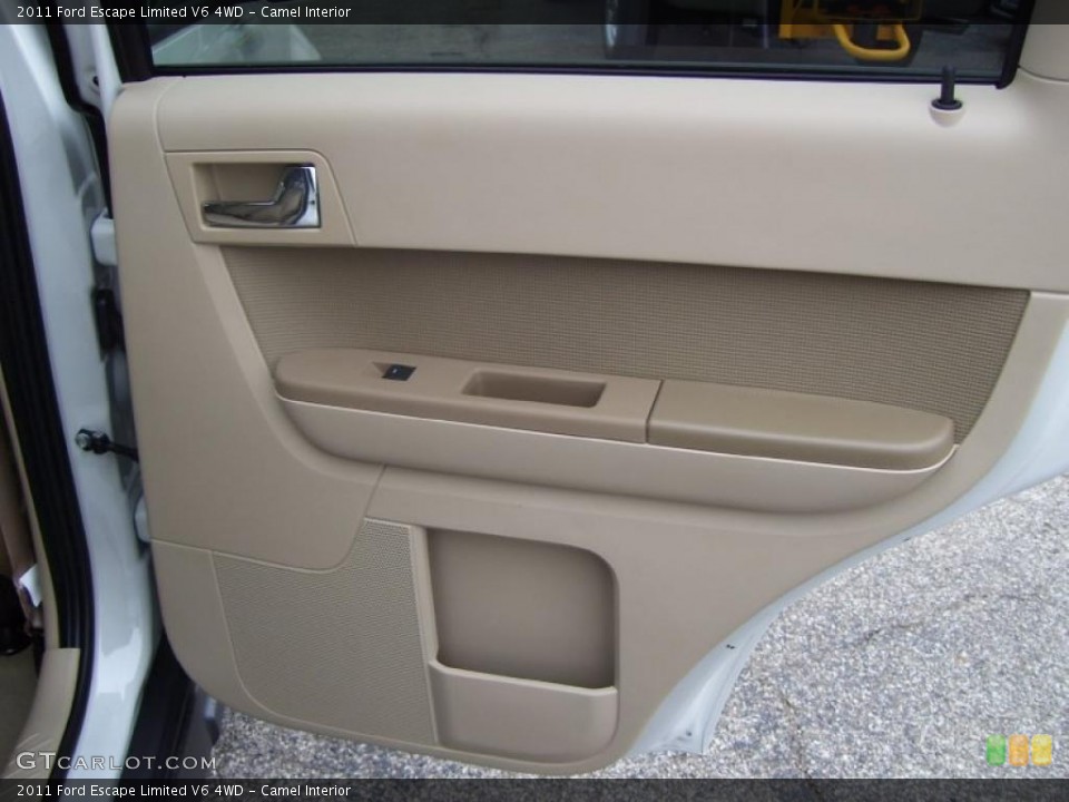 Camel Interior Door Panel for the 2011 Ford Escape Limited V6 4WD #40023350