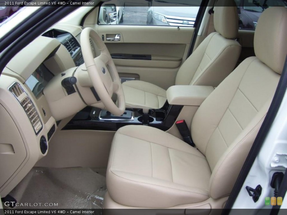 Camel Interior Photo for the 2011 Ford Escape Limited V6 4WD #40023390