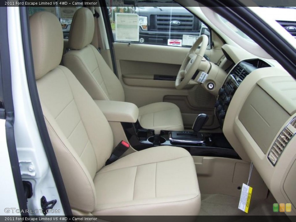 Camel Interior Photo for the 2011 Ford Escape Limited V6 4WD #40023422