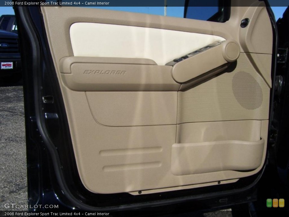 Camel Interior Door Panel for the 2008 Ford Explorer Sport Trac Limited 4x4 #40024234